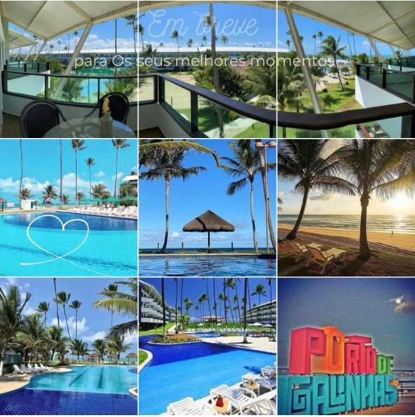 Excelente Flat 3 Quartos Pra 10 Pessoas No Ancorar Flat Resort Pôrto das Galinhas 外观 照片